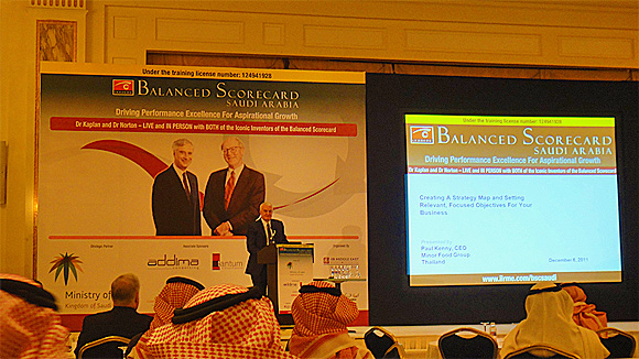 Balanced Scorecard Saudi Arabia 2011  -Paul Kenny