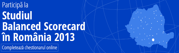 Studiu Acumen Integrat: „Balanced Scorecard in Romania 2013” Completeaza chestionar online - Balanced Scorecard in Romania 2013