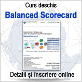 Implementarea si utilizarea unui sistem de management al performantei bazat pe Balanced Scorecard