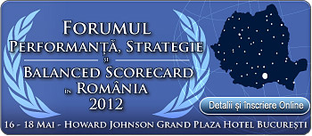 Forumul Performanta, Strategie si Balanced Scorecard in Romania 2012